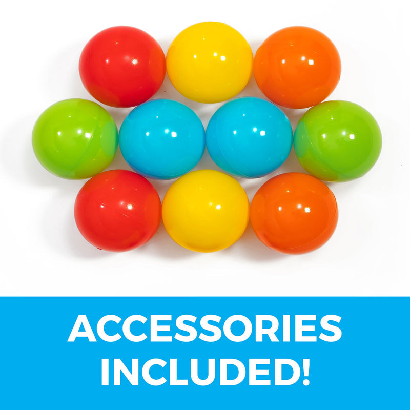 Step2 STEM Discovery Ball Table | Wet or Dry Water Table & Activity Playset for Toddlers | Includes Pulley System, Ramps, Flipper & 10 Balls | Indoor/Outdoor STEM Learning Toy | Age 2+ Years - MINIMEE KIDS