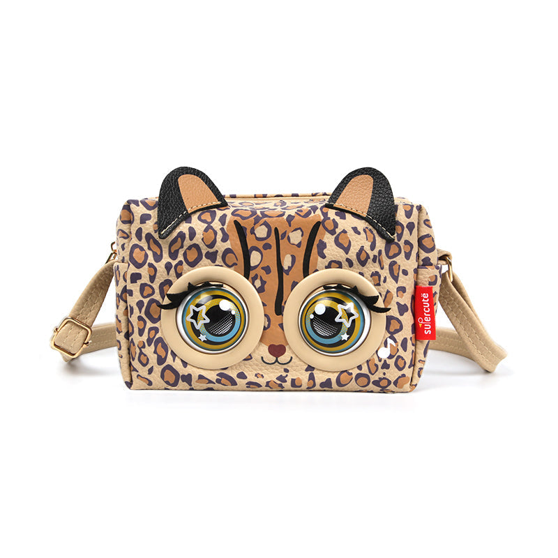 Supercute Talking Elf Interactive Messenger Bag Toy for Kids – Music, Sleep & Voice Modes | 6 Variants – Unicorn, Rabbit, Panda, Leopard, Black Cat & Fawn | Gift Box Packed | 3+ Years