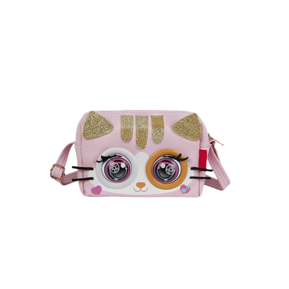 Supercute Talking Elf Interactive Messenger Bag Toy for Kids – Music, Sleep & Voice Modes | 6 Variants – Unicorn, Rabbit, Panda, Leopard, Black Cat & Fawn | Gift Box Packed | 3+ Years