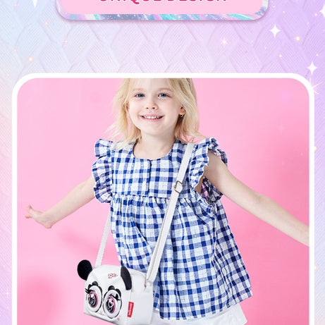 Supercute Talking Elf Interactive Messenger Bag Toy for Kids – Music, Sleep & Voice Modes | 6 Variants – Unicorn, Rabbit, Panda, Leopard, Black Cat & Fawn | Gift Box Packed | 3+ Years