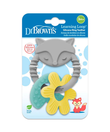 DR. BROWN'S FOX LEARNING LOOP TEETHER, CLOSED PKG - MULTICOLOR - MINIMEE KIDS