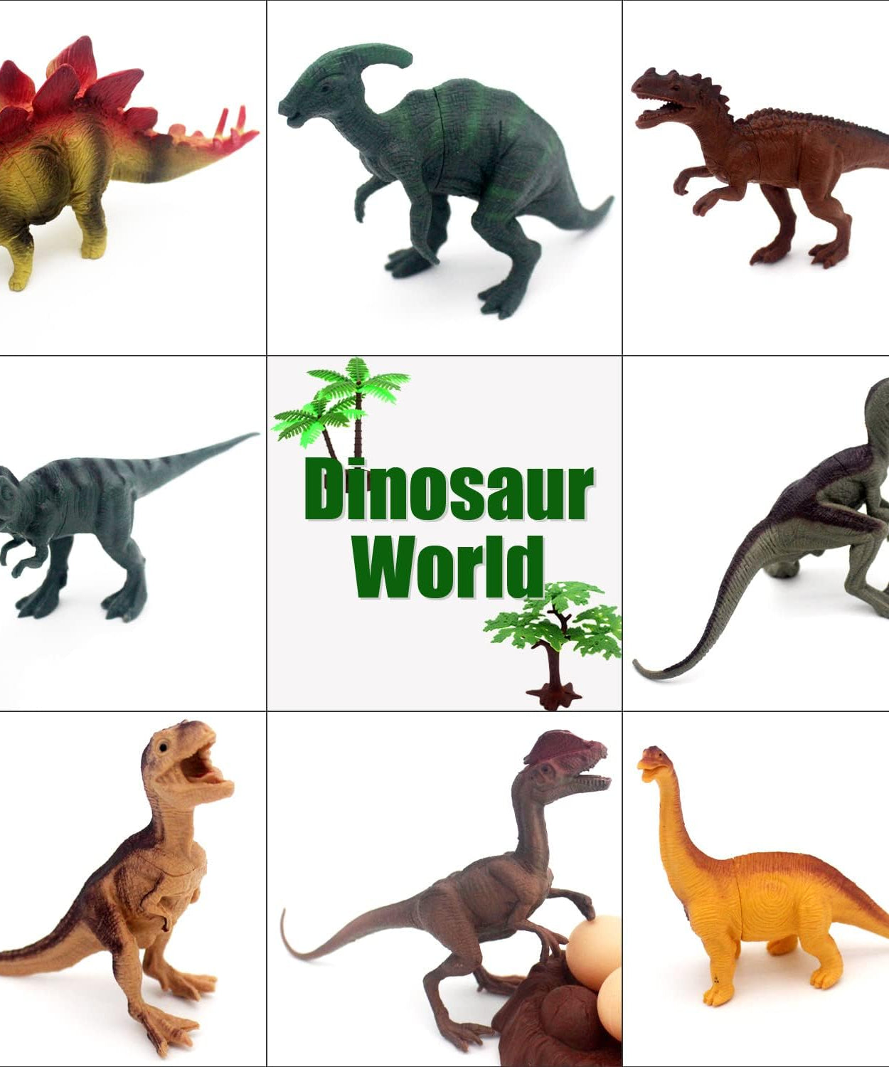 UCOK Dinosaur The World Dinosaur Type - 19 Pieces Set