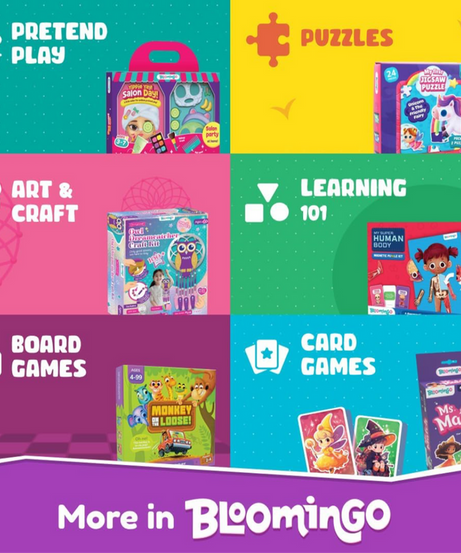 Bloomingo Unicorn Universe 6-in-1 DIY Craft Kit with Unicorn Plush Toy | Perfect for Ages 3+ | 200+ Piece Bundle Set - MINIMEE KIDS
