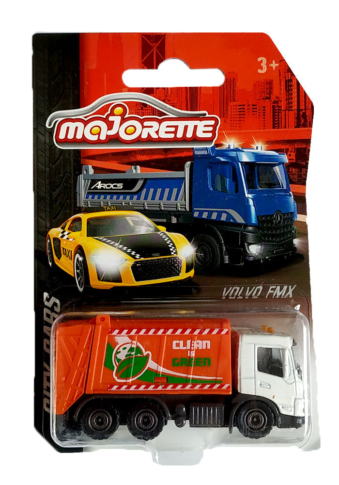 Majorette City Cars Assortment (6 Models) | Officially Licensed Die-Cast Metal Toy Vehicles with Suspension for Kids & Collectors Aged 3+
