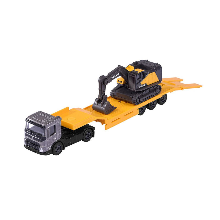 Majorette Transporter Series – Mercedes-Benz Actros & MAN TGX XXL Die-Cast Truck with Speedboat, Police Helicopter, Spacefleet, Tractor, Aeroplane & More | 3+ Years