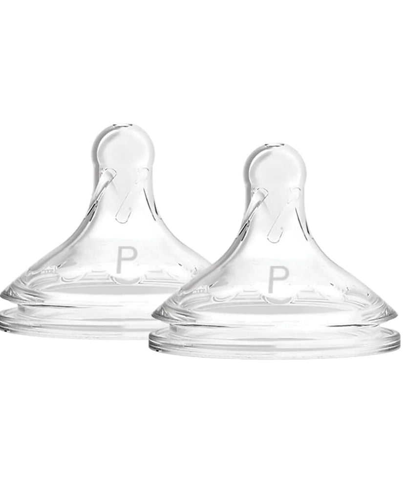 Dr Brown's Preemie Flow Wide-Neck Silicone Options + Nipple - 2 Pack - MINIMEE KIDS