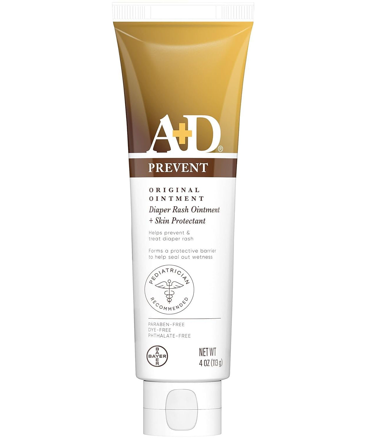 A+D Prevent Original Diaper Rash Ointment & Skin Protectant with Lanolin & Petrolatum – Prevents, Soothes & Moisturizes Baby Skin | 113g - MINIMEE KIDS