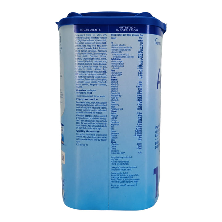 Aptamil First Infant Milk Stage 1 (0-6 Months) | 800g | Made in EU Ireland | Gentle Infant Formula for Healthy Growth - MINIMEE KIDS