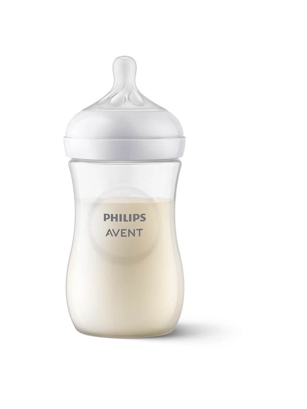 AVENT Philips Natural Response Baby Bottle - 260ml, BPA-Free Baby Milk Bottle for Newborns & Up, 1+ Months (Model SCY903/01)