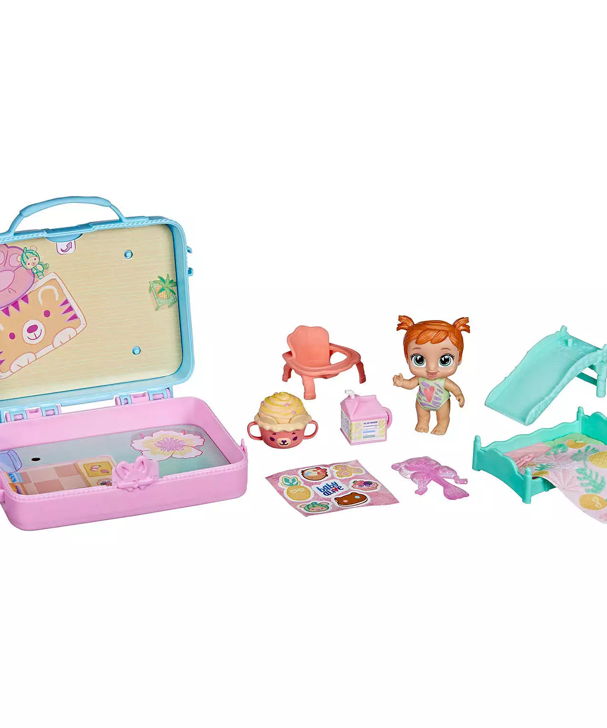 Hasbro Baby Alive Foodie Cuties, Sweets Series 1 - 3-Inch Doll with 10 Surprises, Lunchbox-Style Case, Portable Playset for Kids Ages 3+