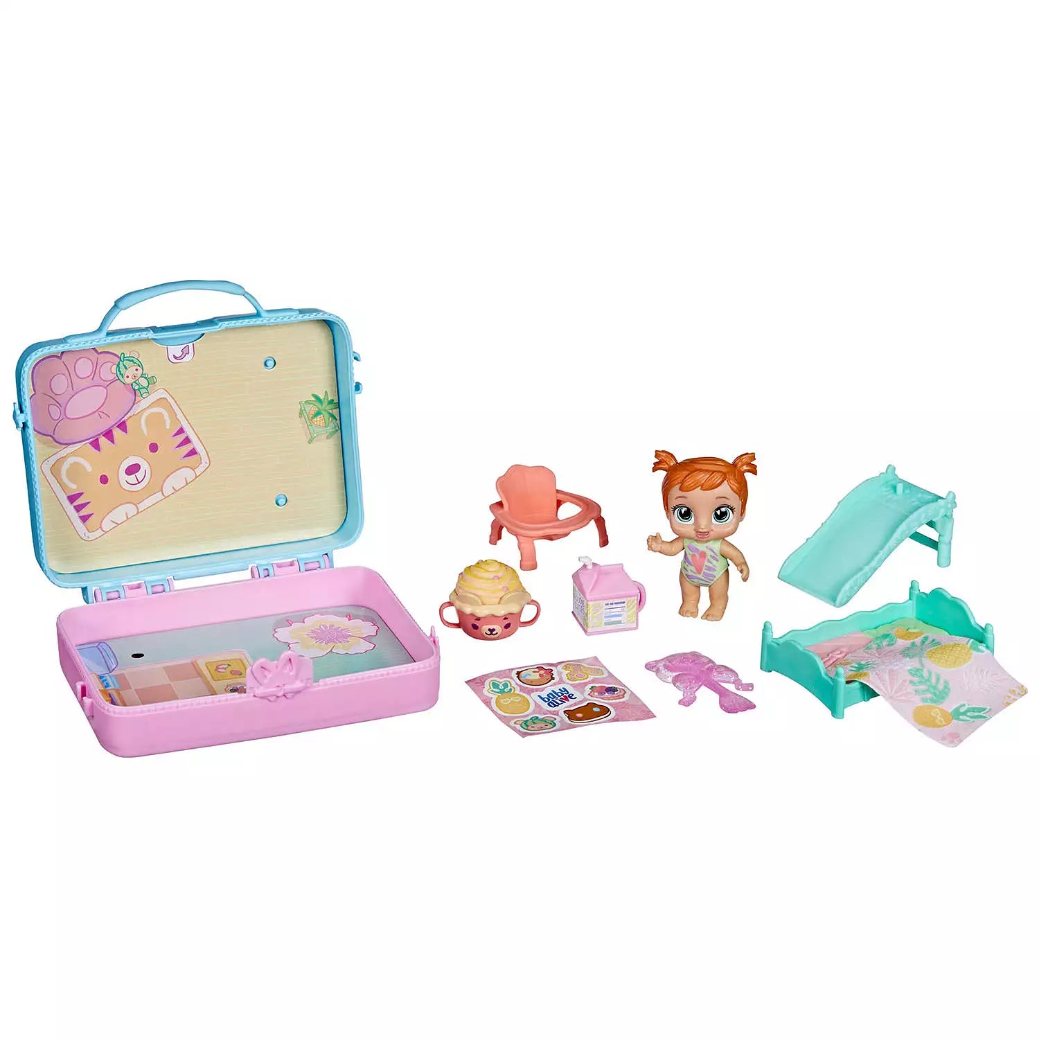 Hasbro Baby Alive Foodie Cuties, Sweets Series 1 - 3-Inch Doll with 10 Surprises, Lunchbox-Style Case, Portable Playset for Kids Ages 3+