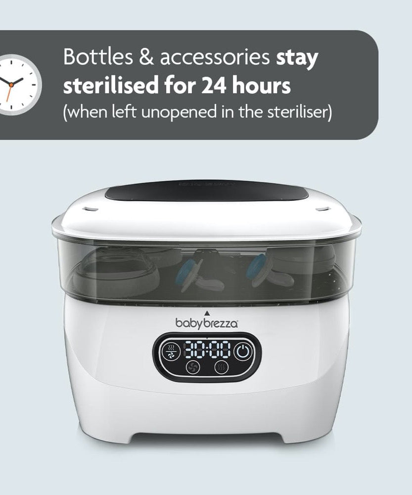 Baby Brezza One Step Baby Bottle Sterilizer and Dryer Advanced - MINIMEE KIDS