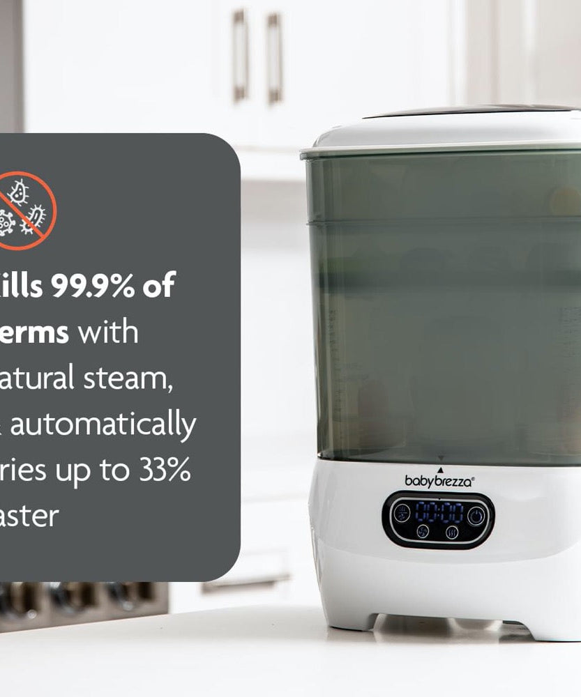 Baby Brezza One Step Baby Bottle Sterilizer and Dryer Advanced - MINIMEE KIDS