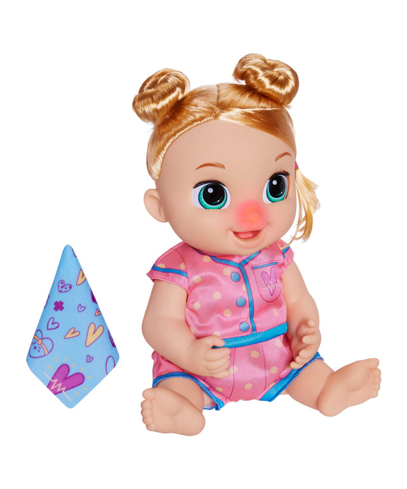 Baby Alive Lulu Achoo Doll - 12-Inch Interactive Doctor Play Toy with Lights, Sounds & Movements - Includes Doctor Station & Accessories - For Kids 3+ Years, Blonde Hair