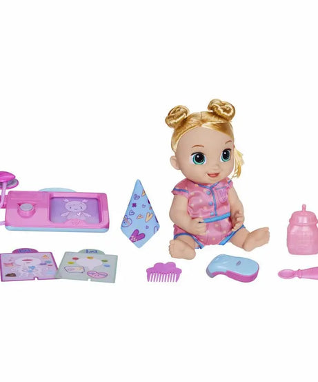 Baby Alive Lulu Achoo Doll - 12-Inch Interactive Doctor Play Toy with Lights, Sounds & Movements - Includes Doctor Station & Accessories - For Kids 3+ Years, Blonde Hair