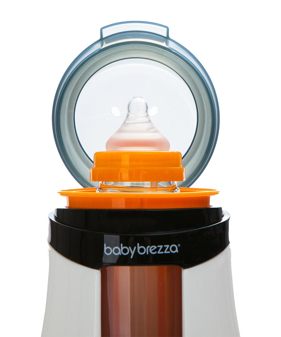 Baby Brezza Sterilizer Safe+ Smart Baby Bottle Warmer with Bluetooth - Birth to 36 Months - MINIMEE KIDS