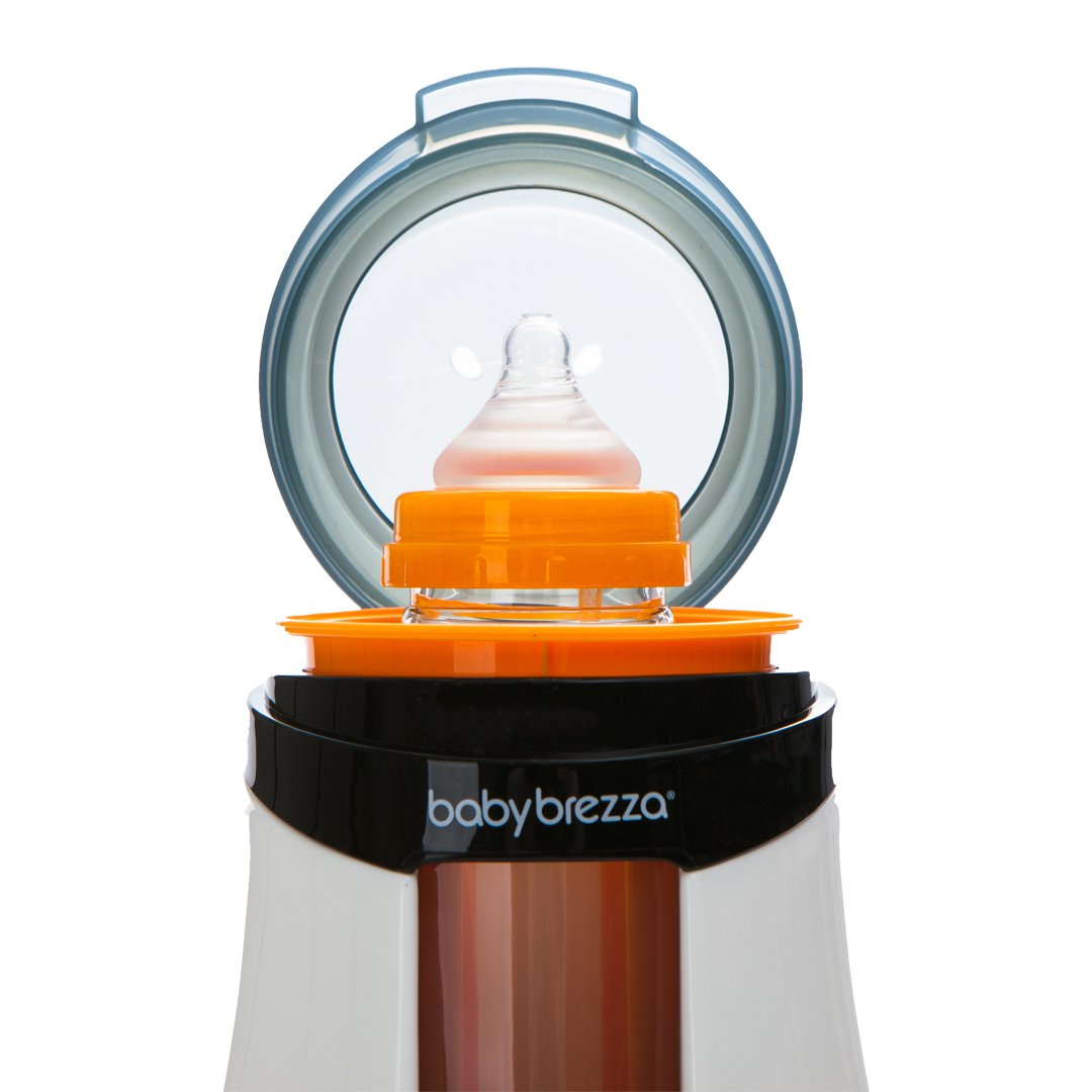 Baby Brezza Sterilizer Safe+ Smart Baby Bottle Warmer with Bluetooth - Birth to 36 Months - MINIMEE KIDS