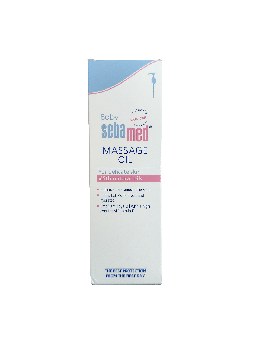 Baby Sebamed Massage Oil for Delicate skin comes with Natural oils - 150ml - MINIMEE KIDS