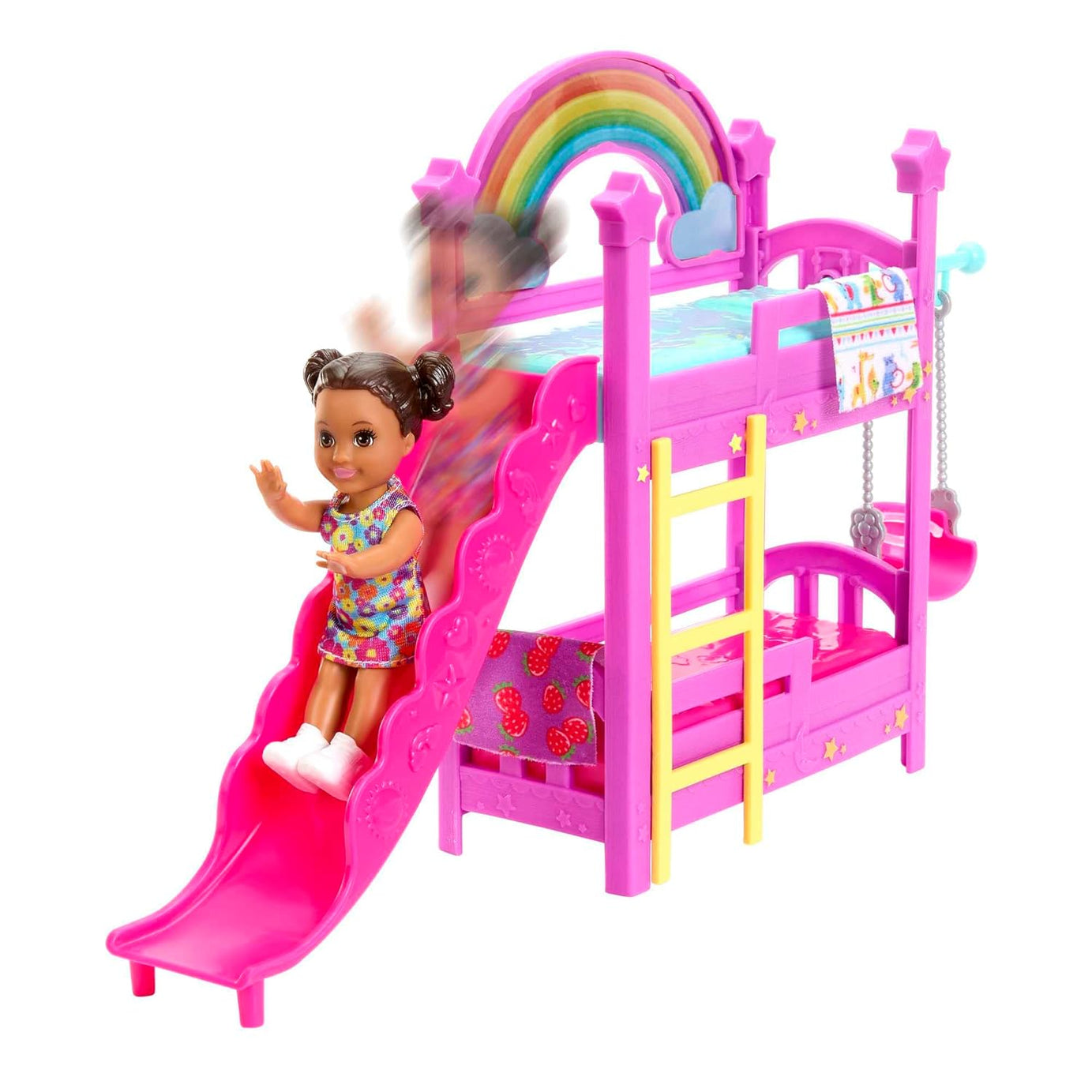 Barbie Skipper Babysitters Inc. Ultimate Daycare Playset with 3 Dolls, Furniture, Bunk Beds, and 15+ Accessories for 3+ Years