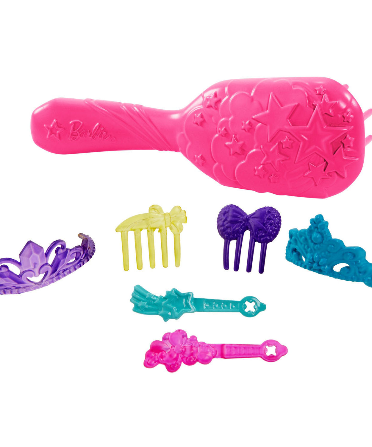 Barbie Dreamtopia Mermaid Doll (13-Inch) with Extra-Long Two-Tone Fantasy Hair, Hairbrush, Tiaras & Styling Accessories, Perfect Gift for Ages 3 and Up