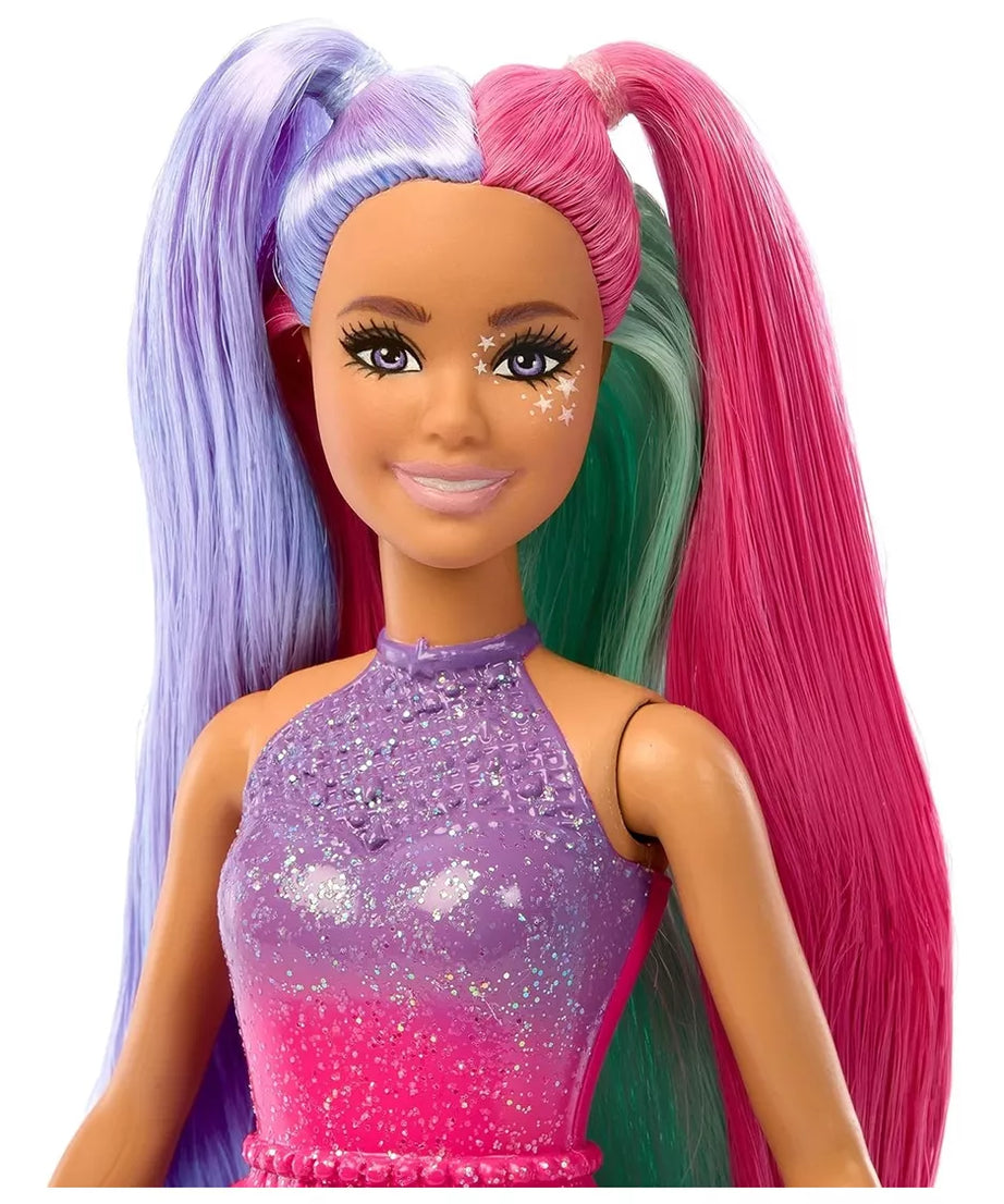 Barbie A Touch Of Magic The Glyph Doll with Fantasy Outfit, Ombre Bodice & Pet Duck – Includes Wing Accessories & Comb – Magical Gift for Kids 3+ Years | JCW50 - MINIMEE KIDS