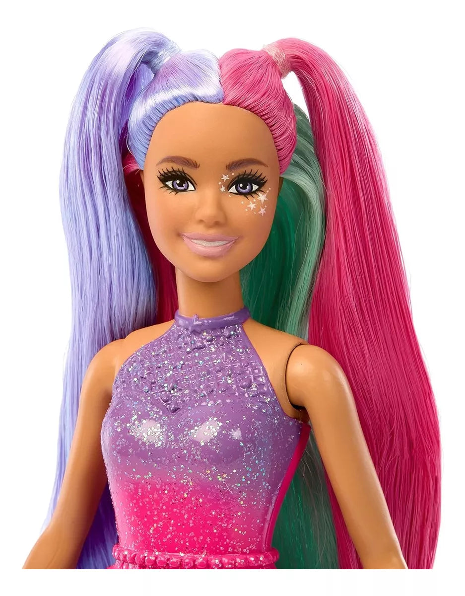 Barbie A Touch Of Magic The Glyph Doll with Fantasy Outfit, Ombre Bodice & Pet Duck – Includes Wing Accessories & Comb – Magical Gift for Kids 3+ Years | JCW50 - MINIMEE KIDS