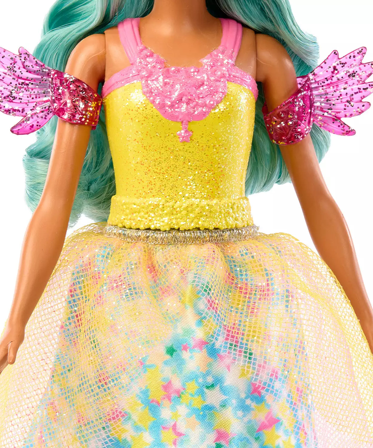 Barbie A Touch Of Magic Teresa Doll with Fairytale Outfit, Fantasy Hair & Pet Bunny – Includes Wing Accessories & Comb – Magical Gift for Kids 3+ Years | JCW51