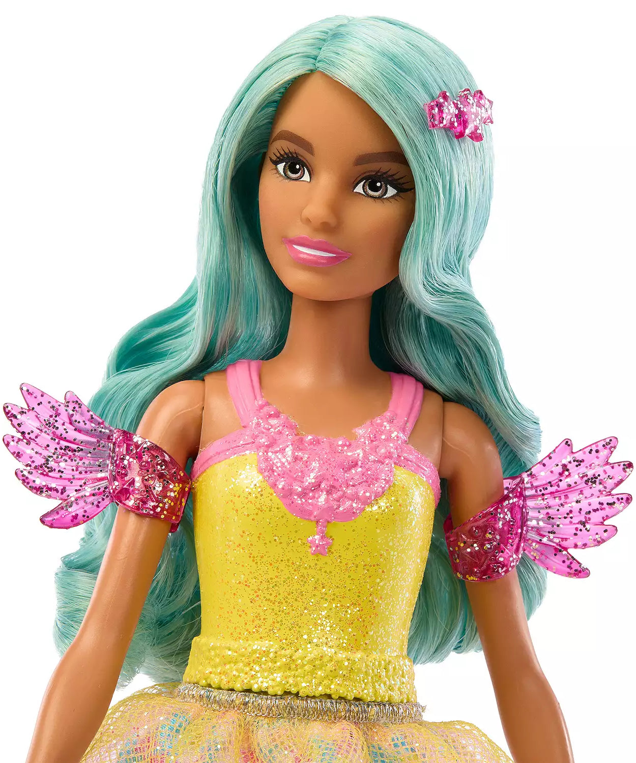 Barbie A Touch Of Magic Teresa Doll with Fairytale Outfit, Fantasy Hair & Pet Bunny – Includes Wing Accessories & Comb – Magical Gift for Kids 3+ Years | JCW51
