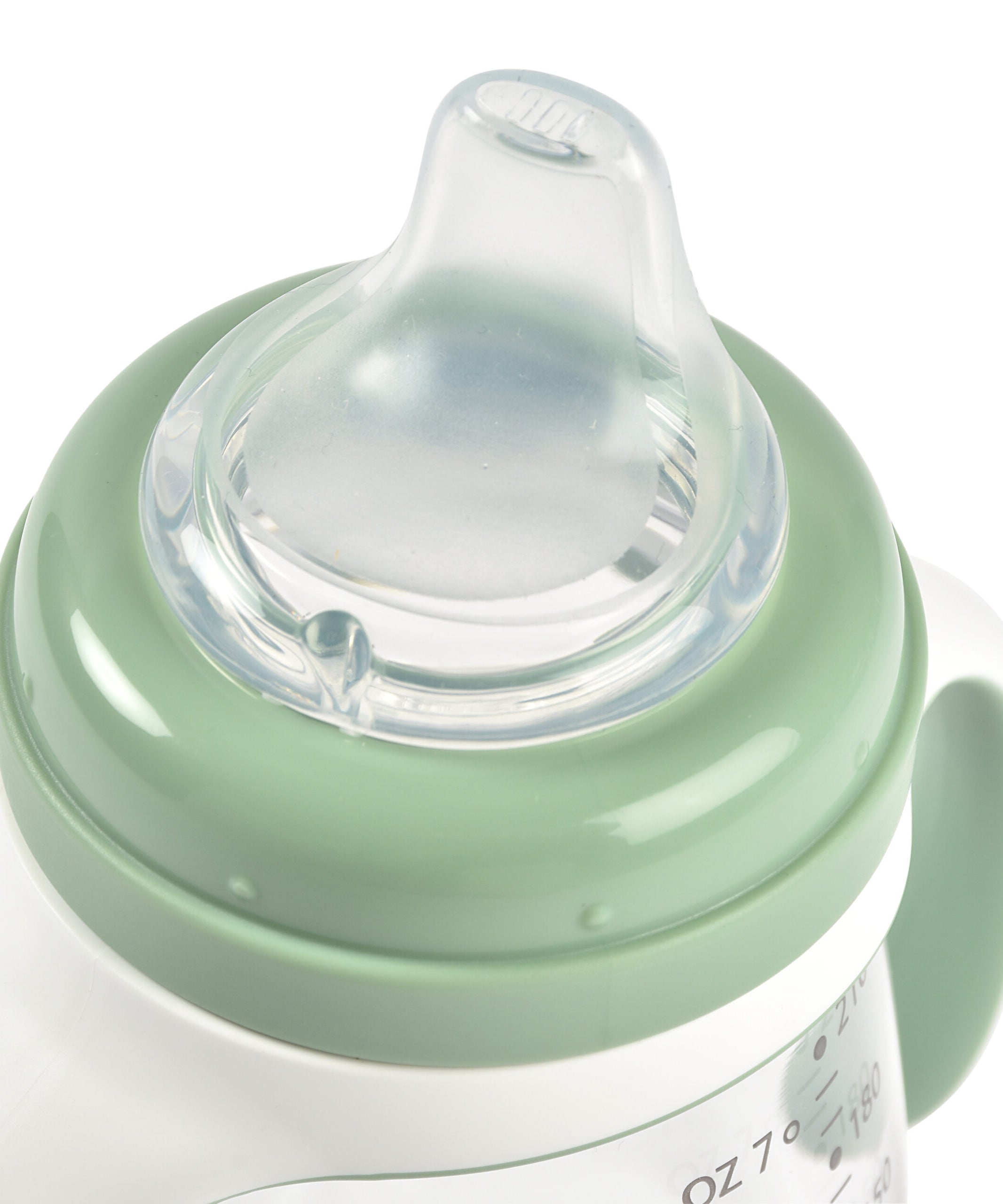 Beaba 2-in-1 Learning Bottle 210ml - Transition Bottle with Soft Spout and Handles for Babies | Leak-Proof and BPA-Free Training Bottle