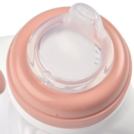 Beaba 2-in-1 Learning Bottle 210ml - Transition Bottle with Soft Spout and Handles for Babies | Leak-Proof and BPA-Free Training Bottle