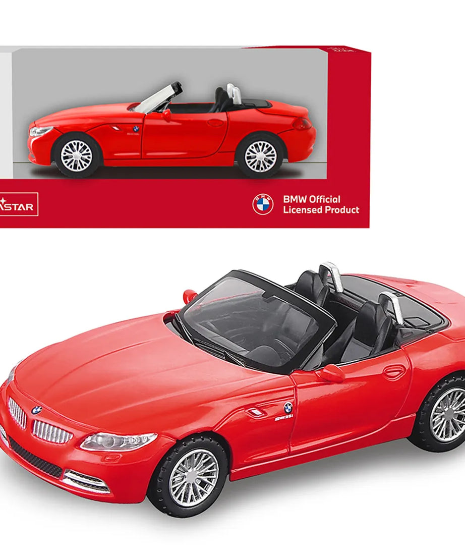 Rastar BMW Z4 1:43 Scale | Official Licensed Die-Cast Model Car | Red & Black Colors | Minimee Kids India