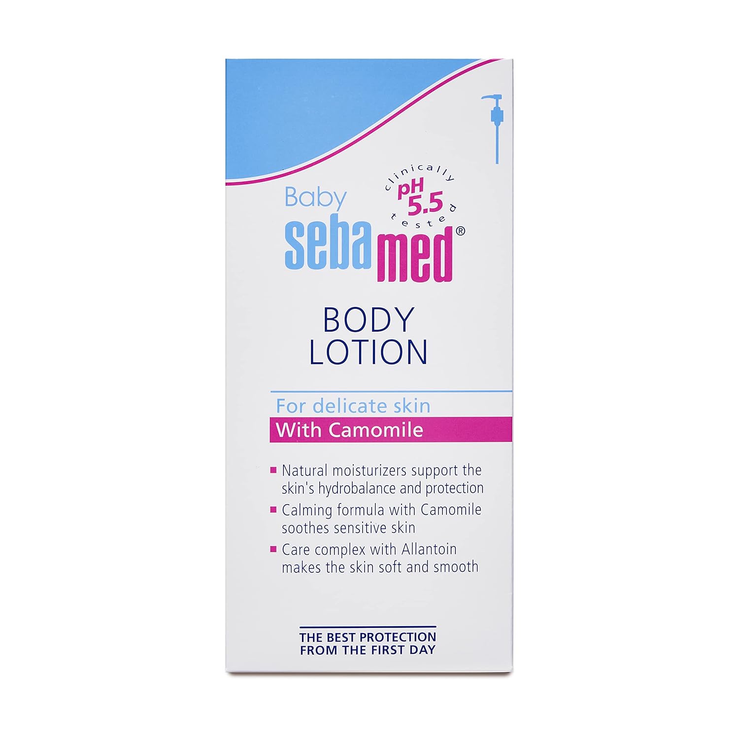 Sebamed Baby Body Lotion - 400ml | pH 5.5 | Camomile & Allantoin for Sensitive Skin - MINIMEE KIDS