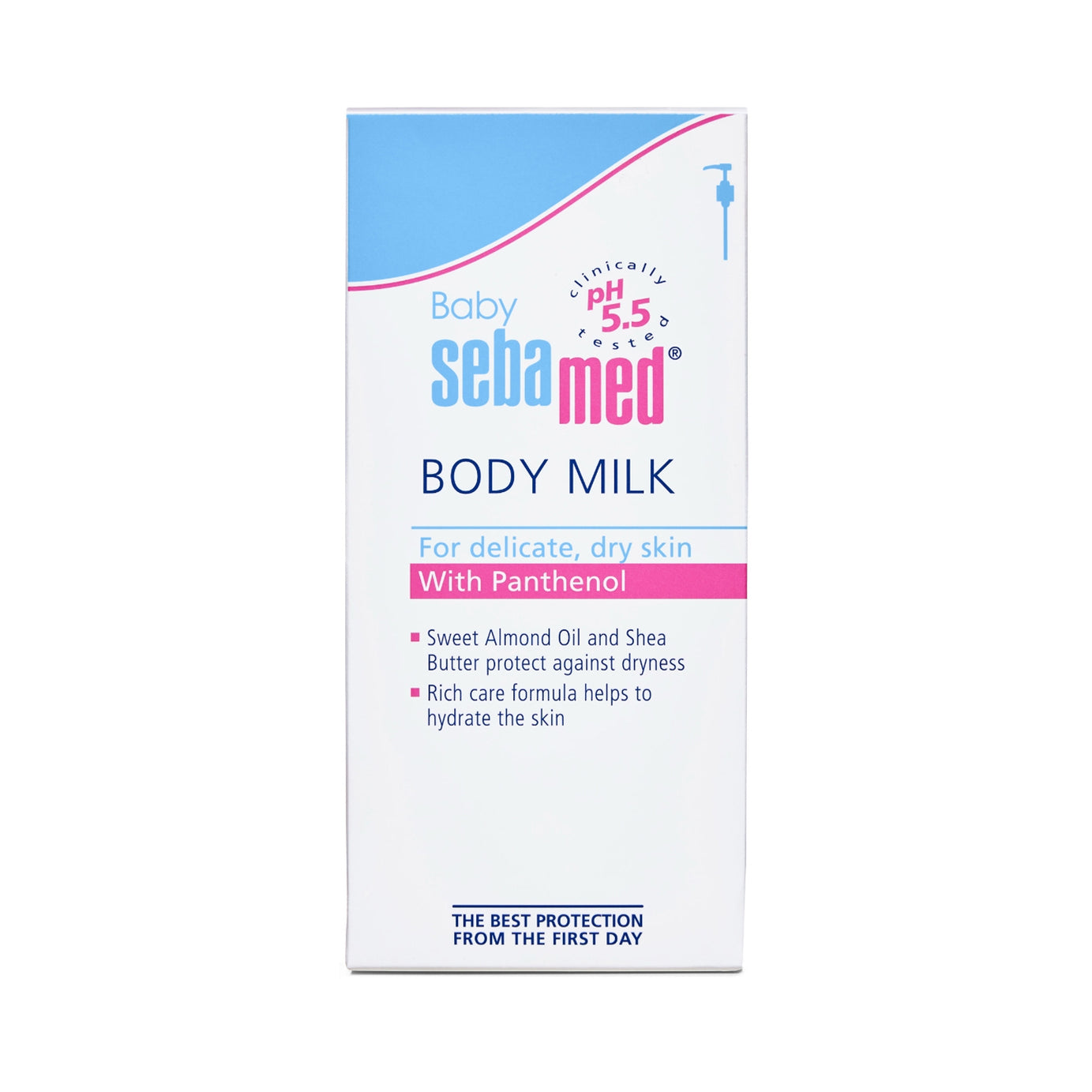 Baby Sebamed Body Milk Lotion for Delicate & Dry Skin with Panthenol - 400ml - MINIMEE KIDS