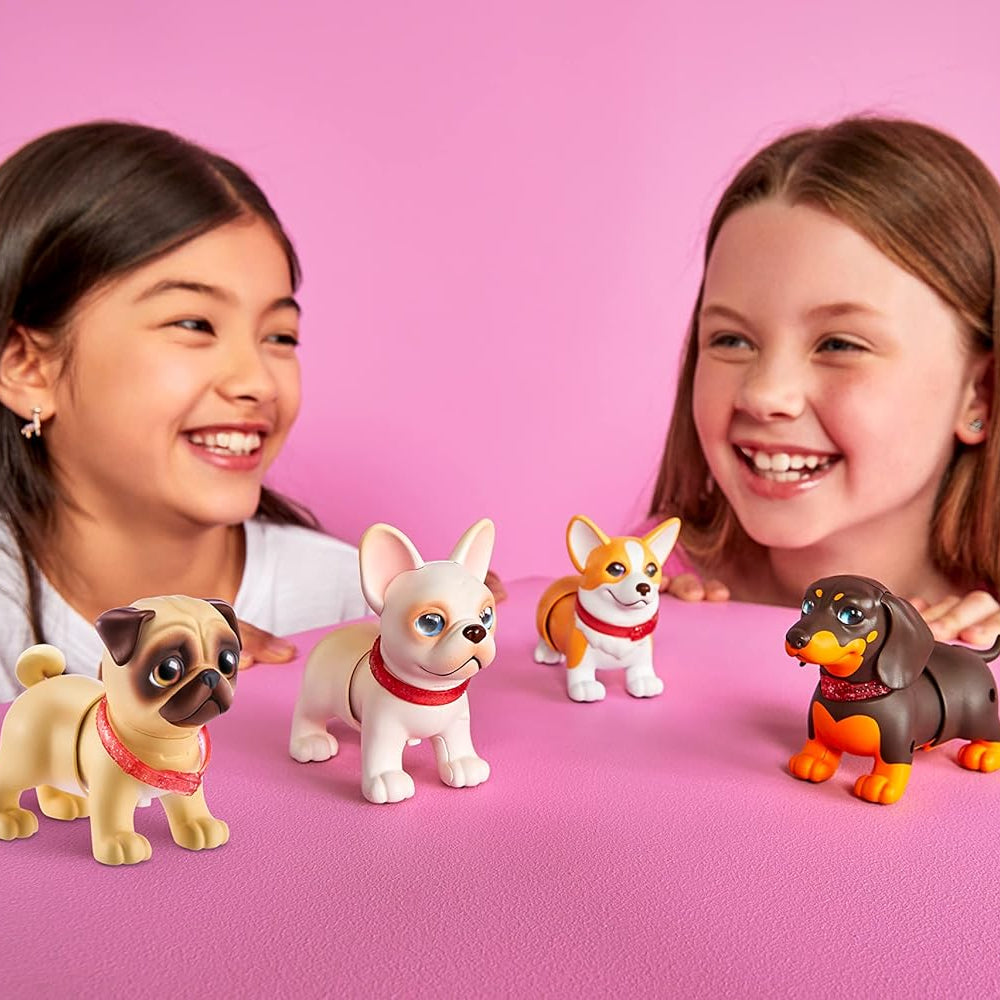 Zuru Pets Alive Booty Shakin' Pups - Interactive Mini Dog Toys That Walk, Waggle, and Booty Shake - Electronic Puppy Toy for Kids - you will get randomly 1 puppy only
