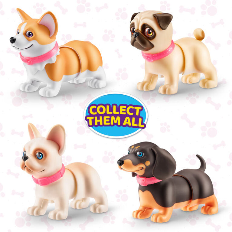 Zuru Pets Alive Booty Shakin' Pups - Interactive Mini Dog Toys That Walk, Waggle, and Booty Shake - Electronic Puppy Toy for Kids - you will get randomly 1 puppy only