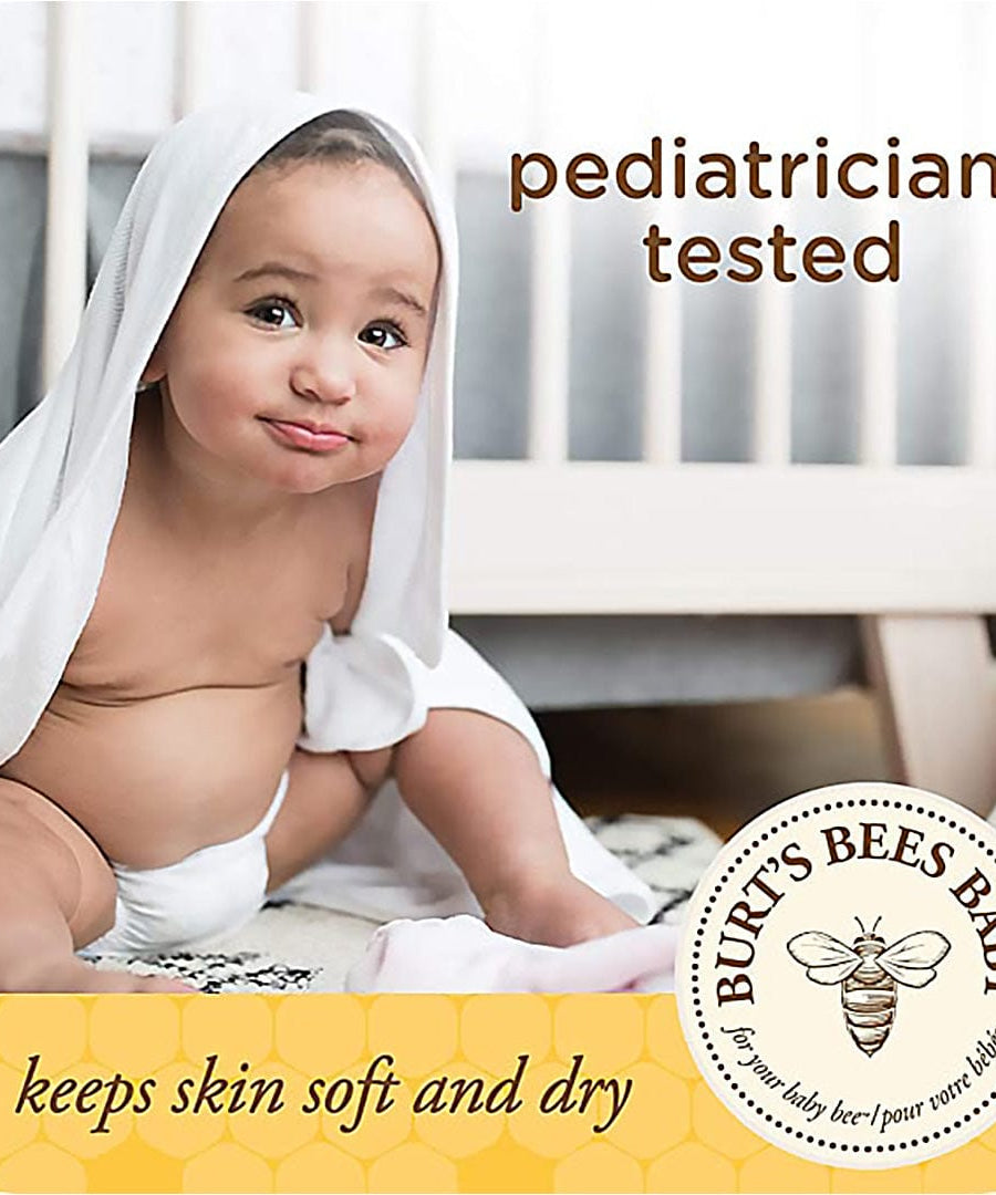 Burt’s Bees Baby Dusting Powder – 100% Natural Talc-Free Baby Powder for Soft & Dry Skin – Gentle, Pediatrician-Tested Formula – Paraben-Free & Phthalate-Free – 212.6g