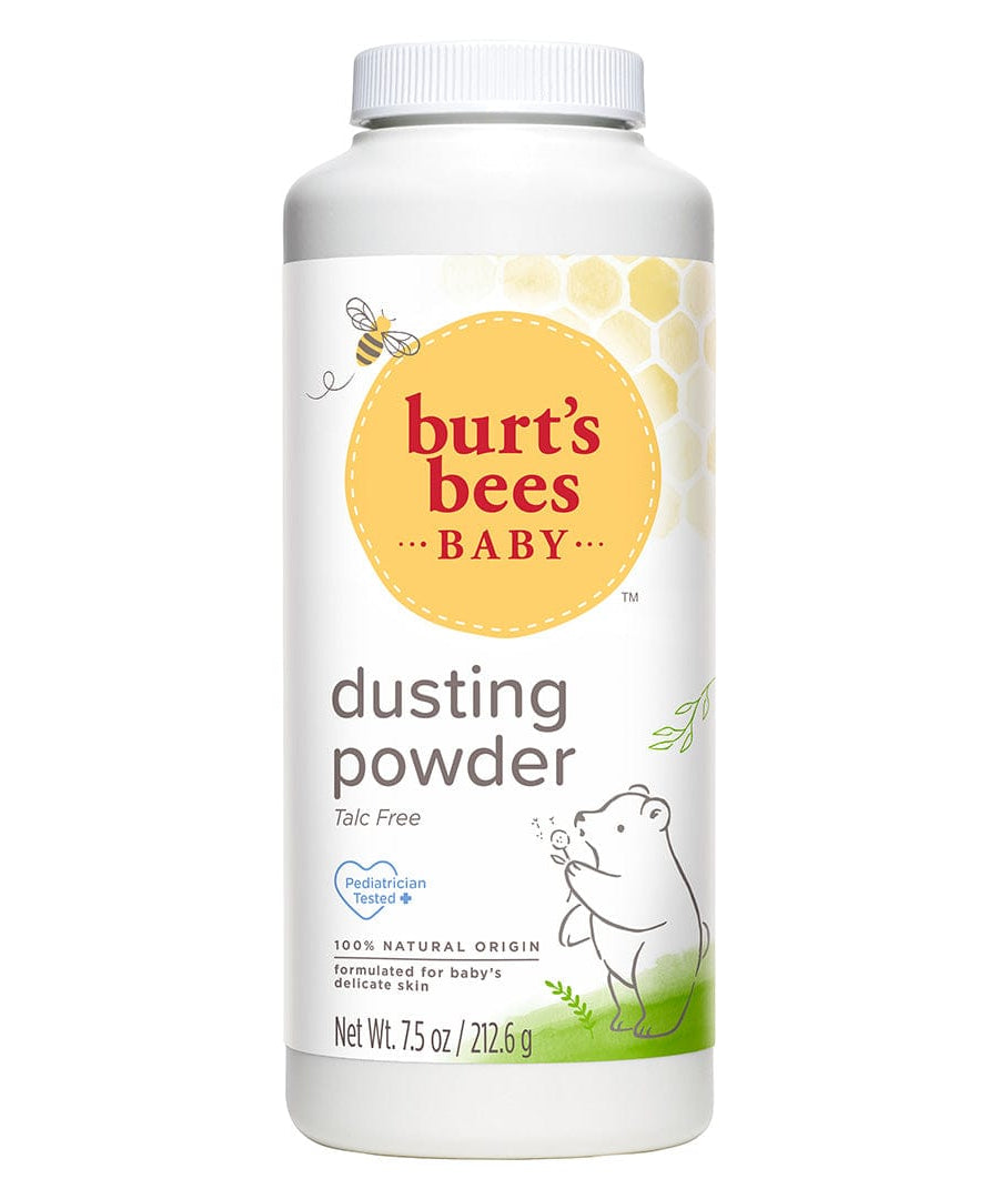 Burt’s Bees Baby Dusting Powder – 100% Natural Talc-Free Baby Powder for Soft & Dry Skin – Gentle, Pediatrician-Tested Formula – Paraben-Free & Phthalate-Free – 212.6g