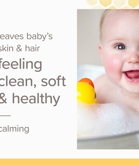 Burt’s Bees Baby Shampoo & Wash with Lavender Scent - Calming & Tear-Free | 621ml | Gentle, Plant-Based, Hypoallergenic Baby Wash for Relaxing Bedtime - MINIMEE KIDS