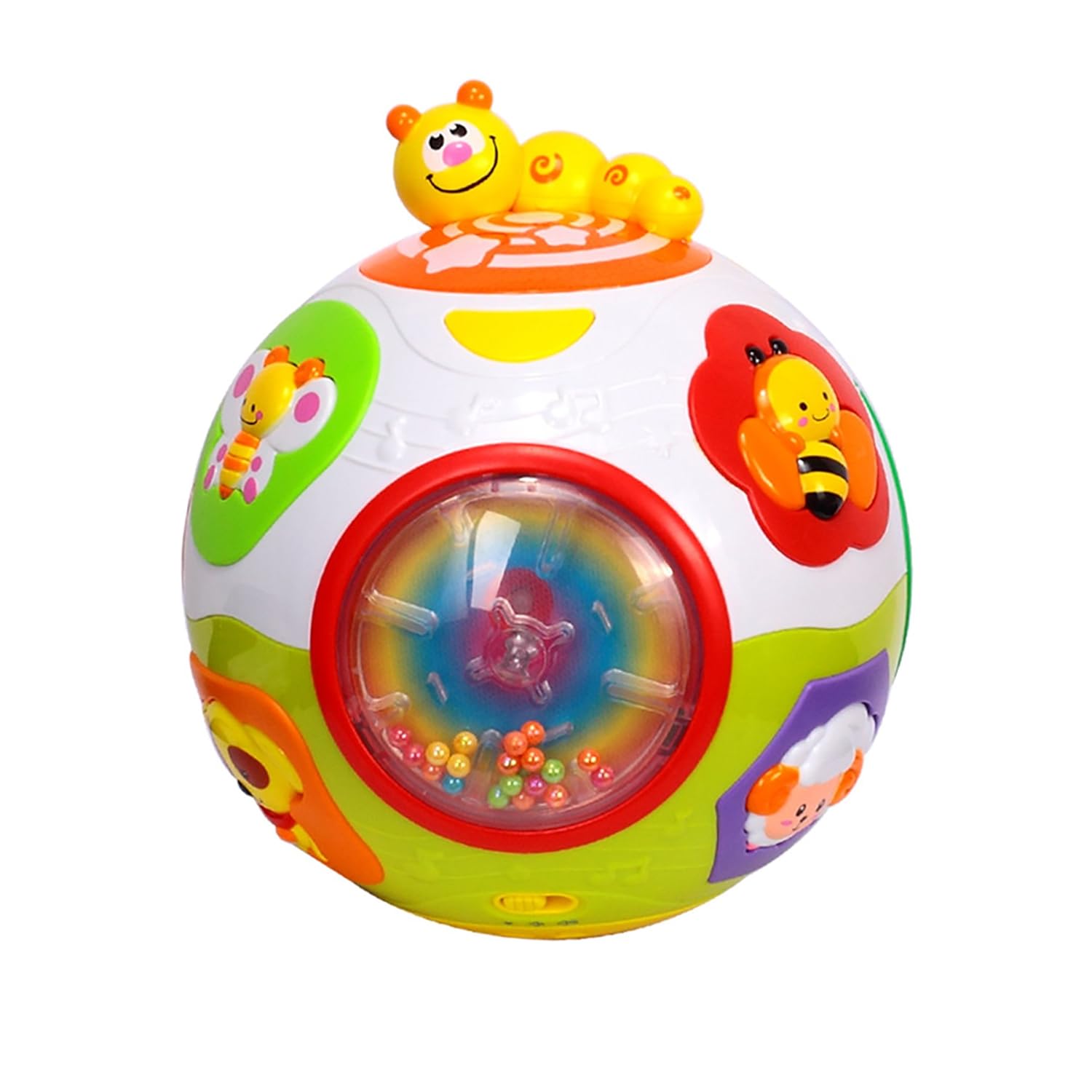 Hola Catch Me Activity Ball | Interactive Learning Toy with Music, Sounds & Motion | Educational Ball for Babies & Toddlers