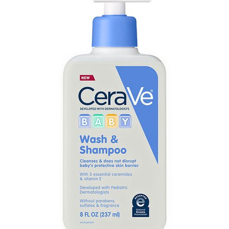 CeraVe Baby Wash & Shampoo - 8 FL OZ - 237ml