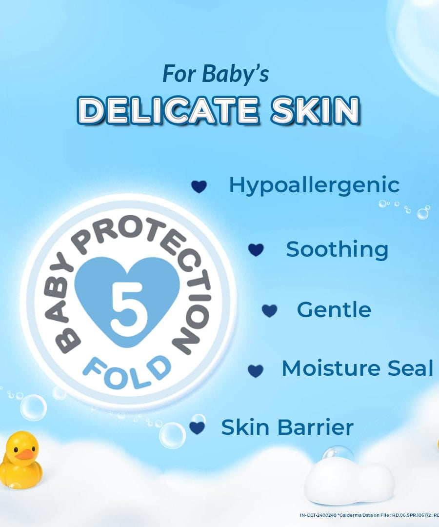 Cetaphil Baby Moisturising Bath & Wash for Baby's Delicate Skin - 230ml