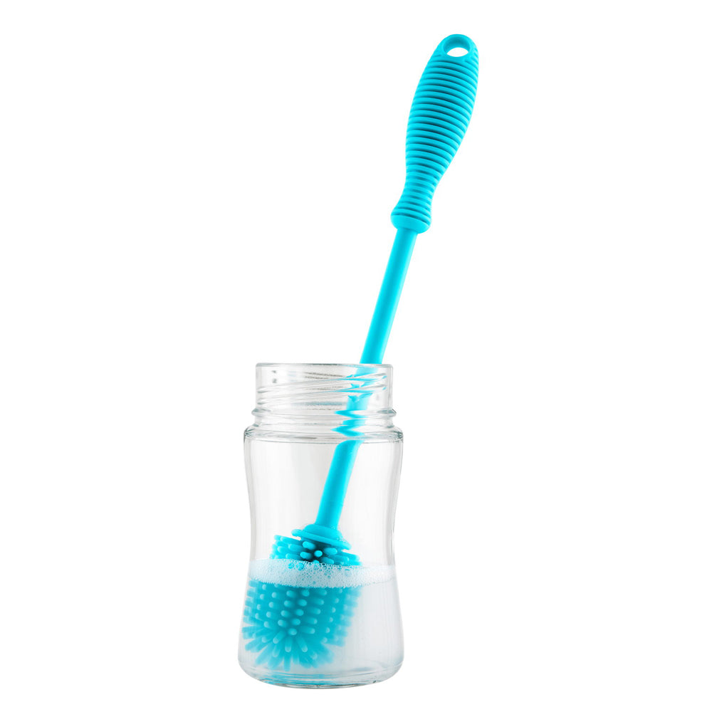 Chicco Silicone Bottle Brush 0m+ | Perfect for Cleaning Feeding Bottles, Scratch-Free, Hygienic, Soft Silicone, BPA-Free