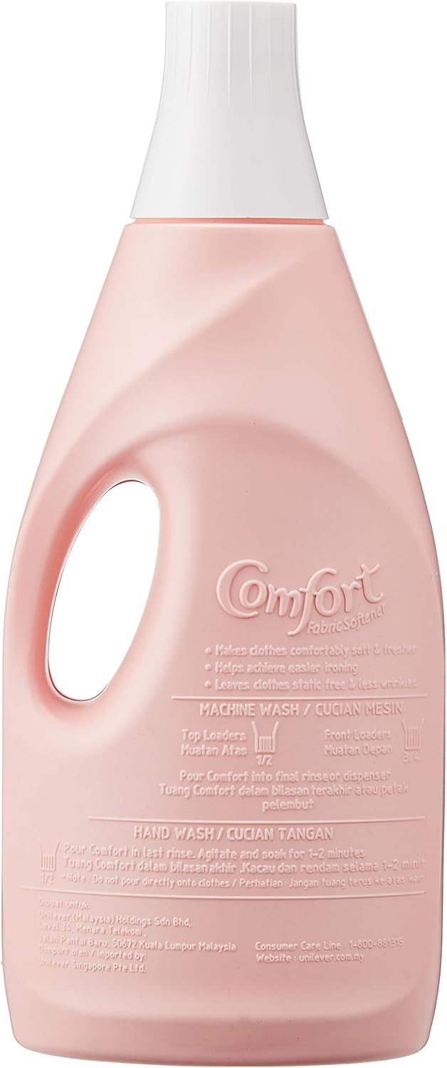 Comfort Imported Fabric Conditioner Kiss Of Flavour With Rose Fresh Kandungan Berish - 2 Litre