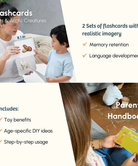 Curious Cub Level 9 Play & Learn Montessori Kit (19-21 Months+) | 10-Piece Toddler Development Set for Practical Life, Logic & Matching | minimee kids
