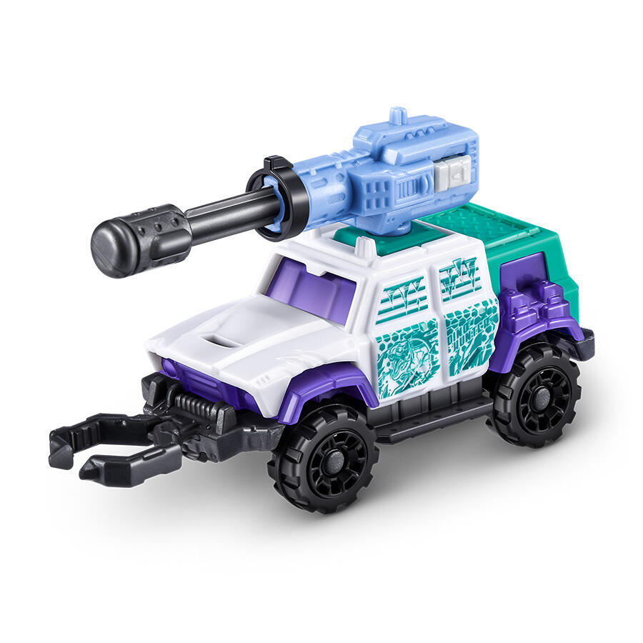 Zuru 5 Surprise Dino Strike Ice Age | Mystery Capsule with Buildable Dinosaur or Vehicle, Weapon & Slime | 9 to Collect (Assorted) - MINIMEE KIDS