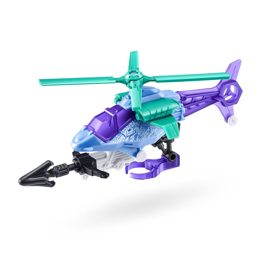 Zuru 5 Surprise Dino Strike Ice Age | Mystery Capsule with Buildable Dinosaur or Vehicle, Weapon & Slime | 9 to Collect (Assorted) - MINIMEE KIDS