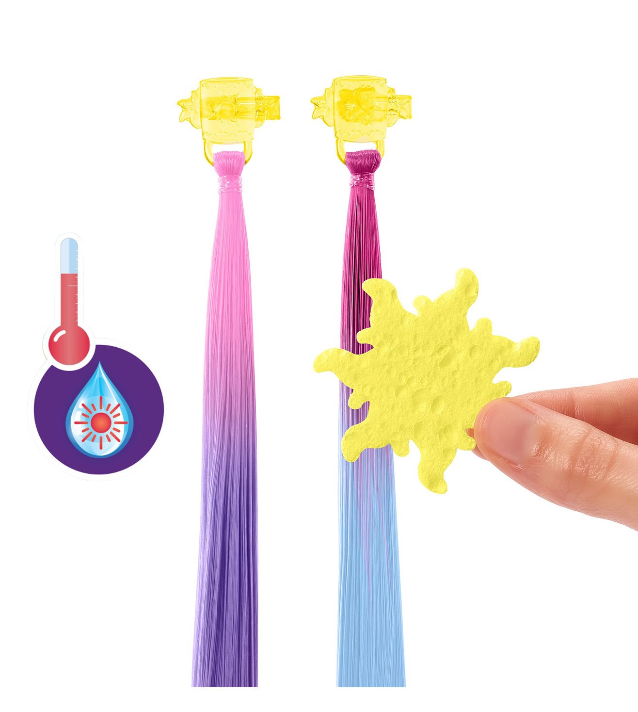 Disney Princess Fairy-Tale Hair Rapunzel Doll with Extra-Long Color-Changing Hair, Styling Accessories & Frying Pan Brush for Kids 3+ Years