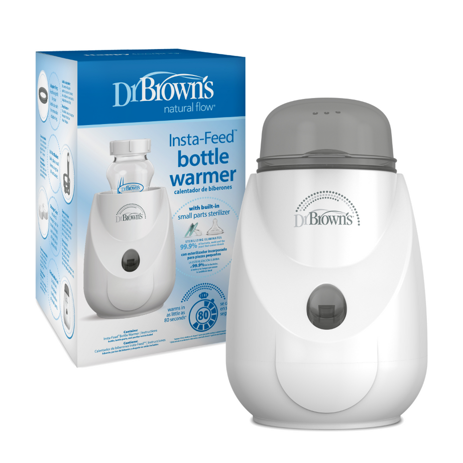 Dr. Brown's Insta Feed Bottle Warmer with Built-In Small Parts Sterilizer - MINIMEE KIDS