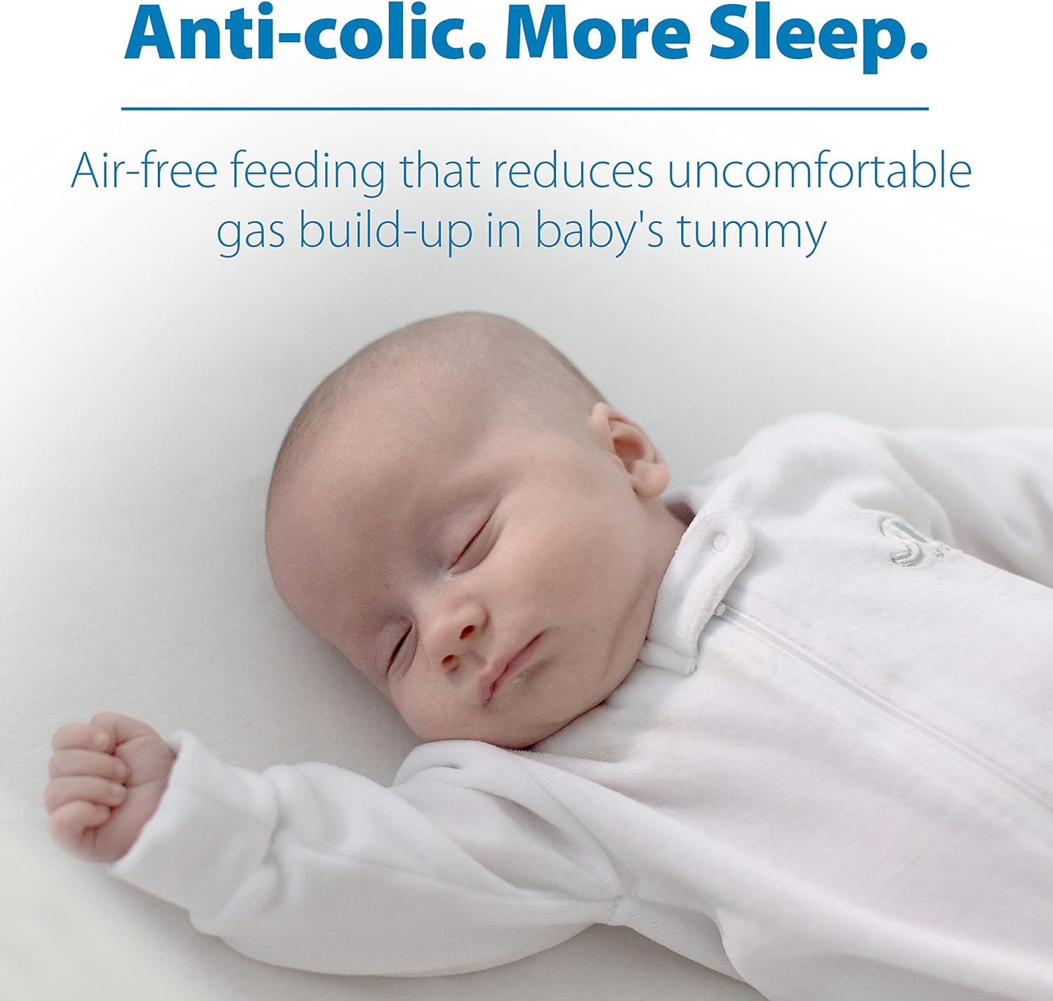 Dr. Brown's Options+ Anti-Colic 250 ml Narrow Glass Bottle for Babies 0+ Months