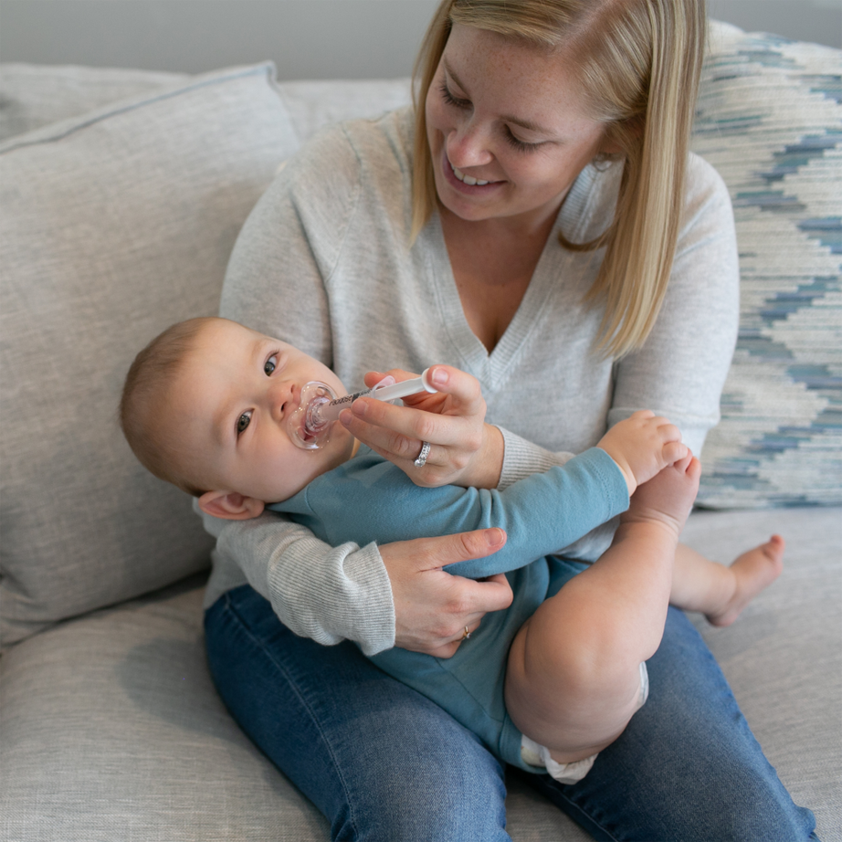 Dr. Brown's Pacidose Medication Dispenser | Fuss-Free Baby Medicine Delivery | Stage 1 (0-6m) & Stage 2 (6-18m)